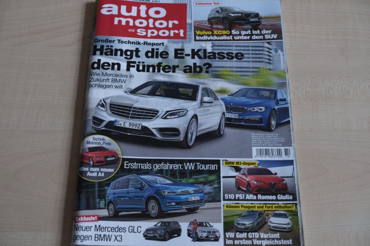 Deckblatt Auto Motor und Sport (14/2015)